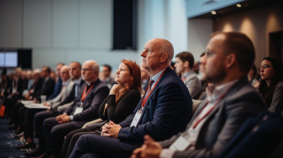 Publikum während der Keynote
